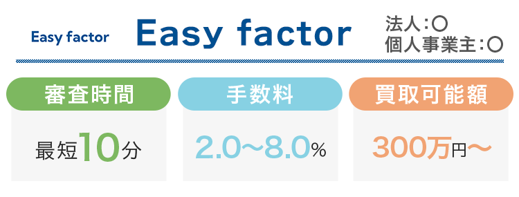 Easy Factorのスペック画像