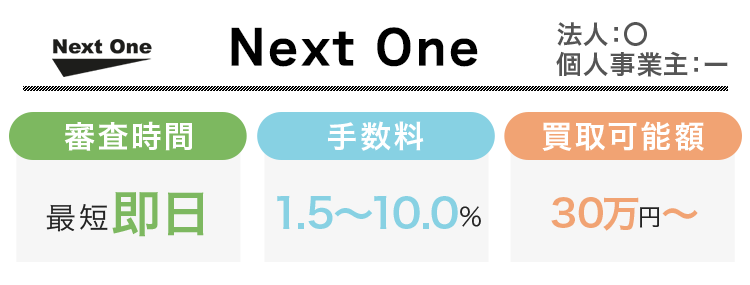 ネクストワンのスペック画像